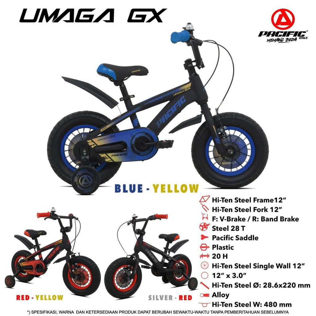 Sepeda Bmx 12" Pacific Umaga GX