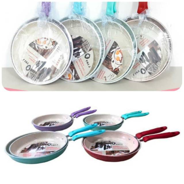 Penggorengan, Frypan, Frypan Set, Frypan Murah, Teflon Set, Teflon Murah, Teflon Set Murah