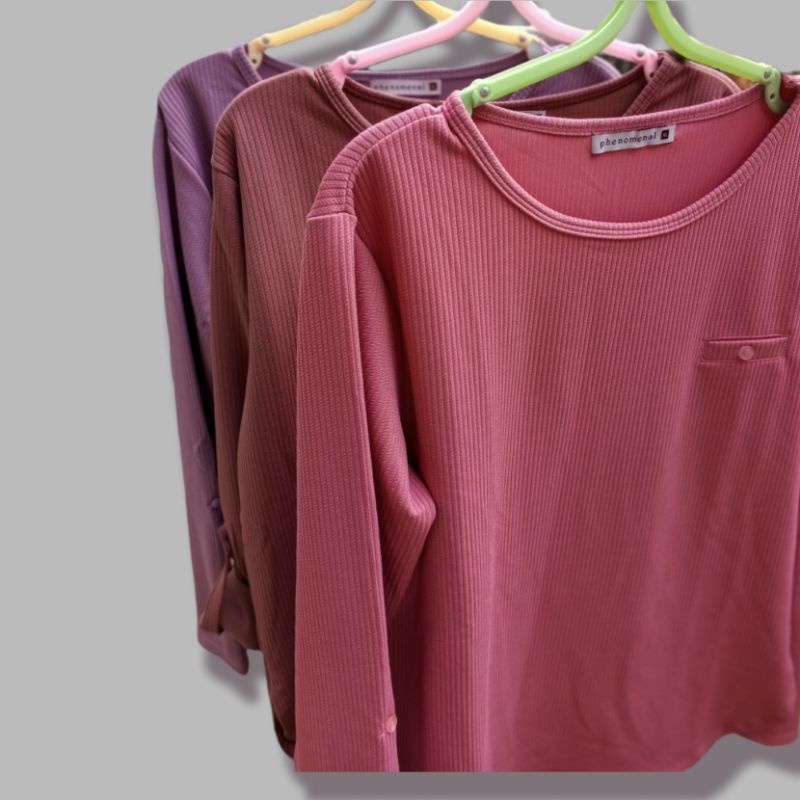 Kaos lengan panjang Phenomenal wanita