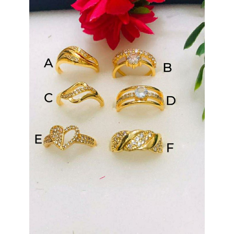 Fourfashion Cincin Dewasa Xuping Mata Kekinian YT080