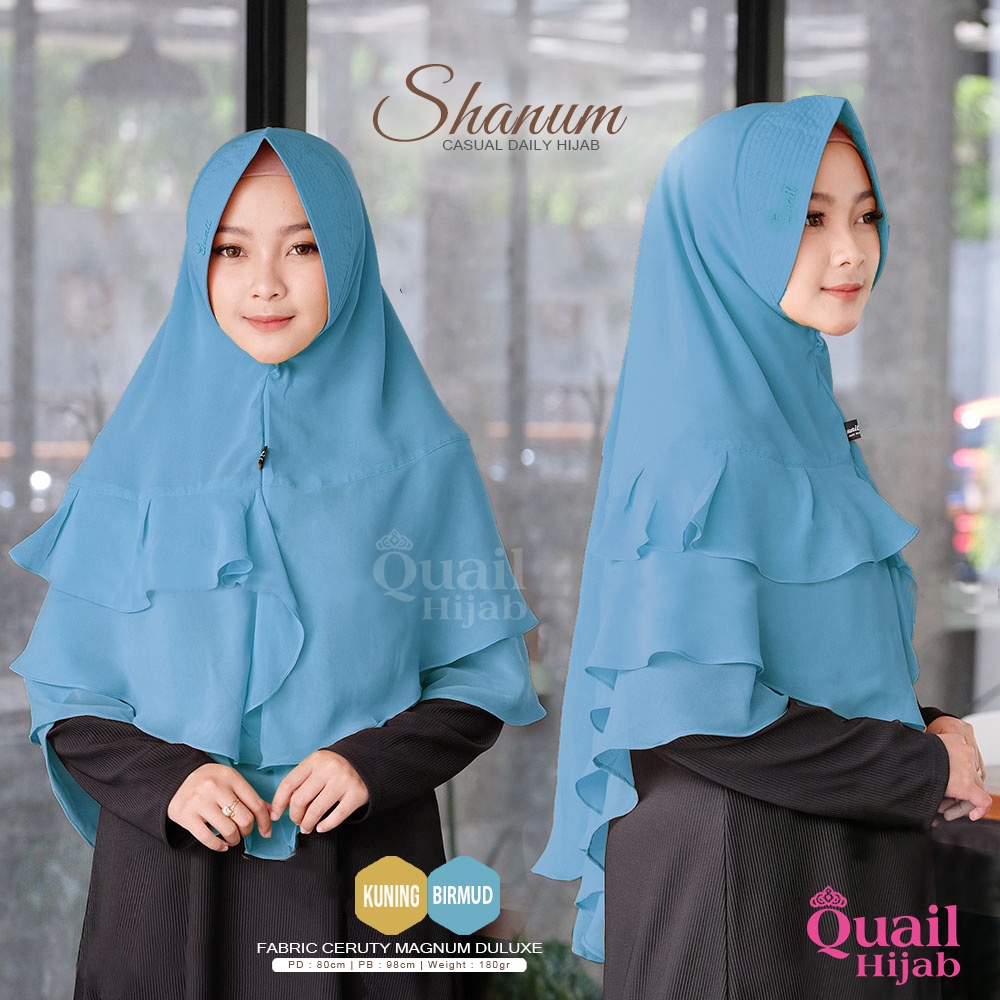 Khimar Shanum Ori Quail Hijab
