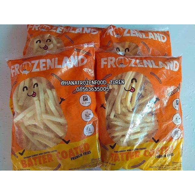 

FROZENLAND BATTER COATED 1 KG