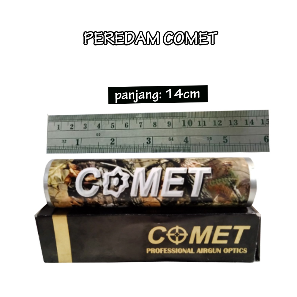 COD // Peredam Comet mini  Diamter OD38mm  Panjang ±14cm  PEREDAM Super senyap