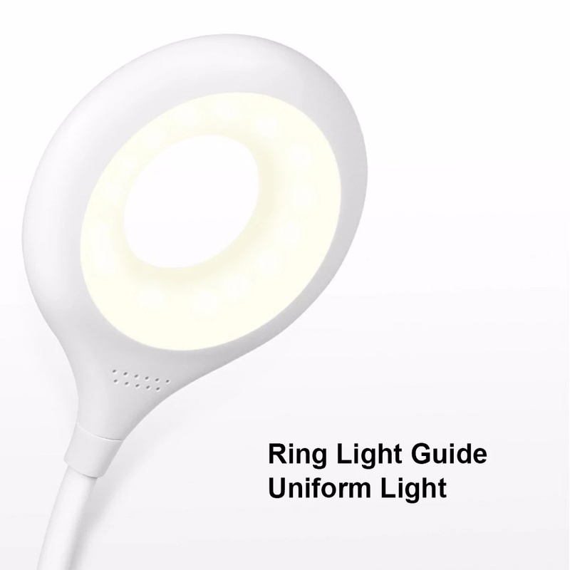 Lampu Ring Led Flexible Adjustable Tenaga Usb Hemat Energi Untuk Membaca