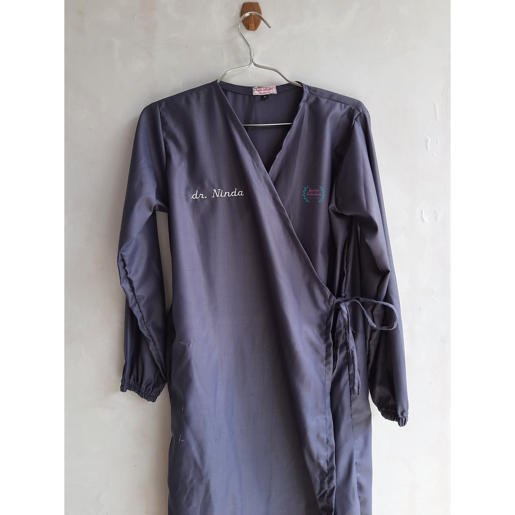 MODEL KIMONO Gown Medis / Gaun Operasi Bedah / Jubah OK / Oka / APD / Surgical dokter perawat bidan