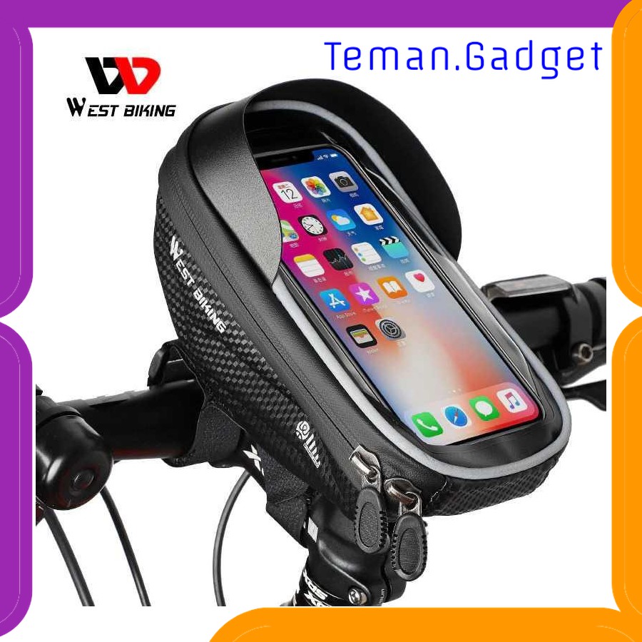 TG-IB334 WEST BIKING TAS SEPEDA WATERPROOF SMARTPHONE 6.5 INCH