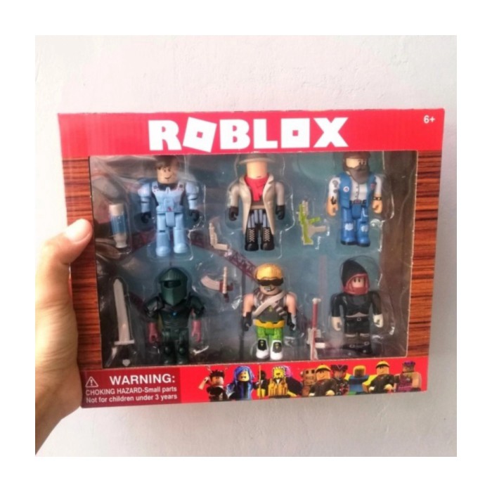 Roblox minifigure set isi 6pcs summon figure roblox murah Berkualitas
