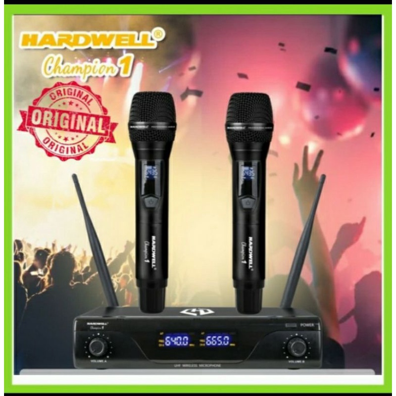 MIC WIRELESS HARDWELL CHAMPION 1 ORIGINAL