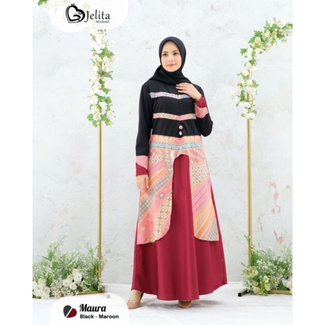 Dress Maura By jelita muslimah ( jelgant )