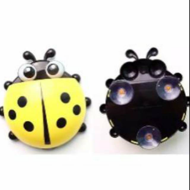 Tempat Sikat Gigi Kumbang / Lady Bug Tooth Brush Holder