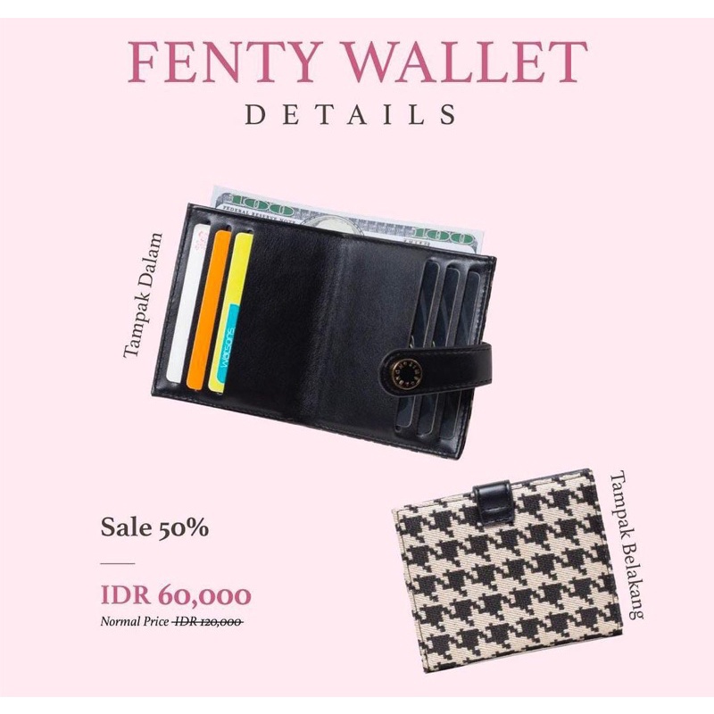 JIMS HONEY FENTY WALLET