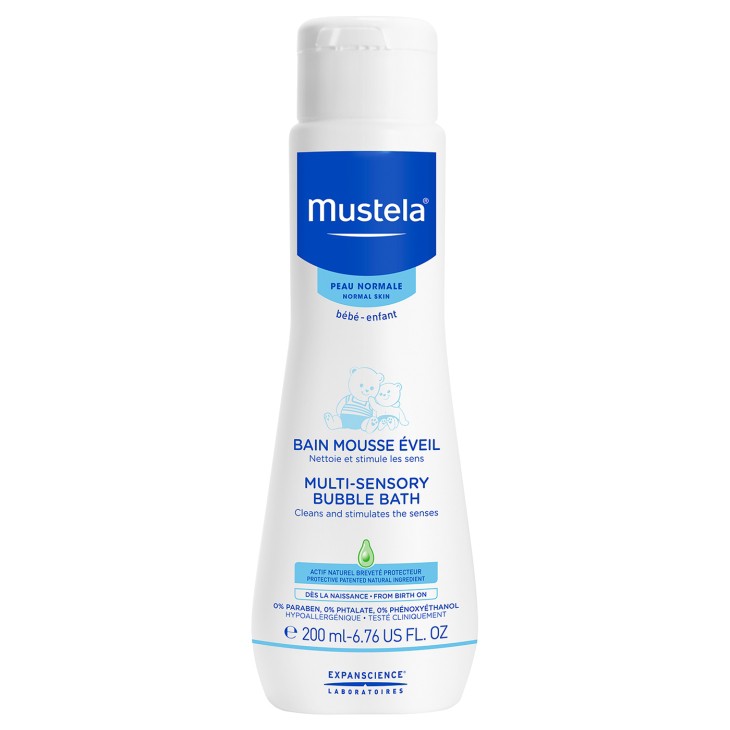 MUSTELA MULTI-SENSORY BUBBLE BATH 200ML