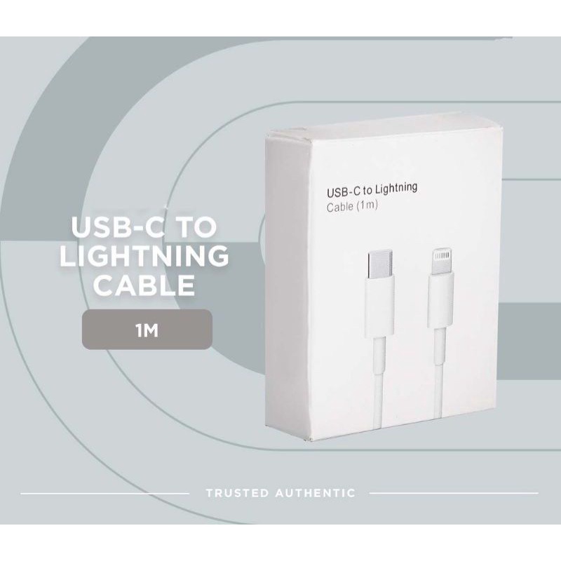Kabel Lightning USB Type C To Lightning Fast Charging