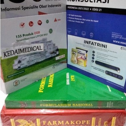 PAKET 4 BUKU MIMS terbaru, ISO VOL.53, FORNAS dan FI 3 TERLARIS