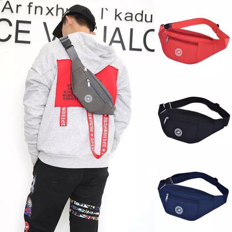 Charyatink - Waistbag Fashion Pria Wanita OOTD selempang bisa untuk anak