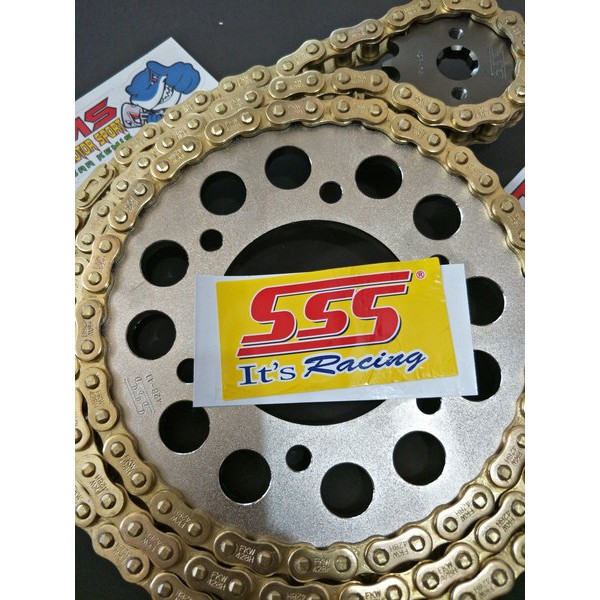 Gir Set SSS Sonic 150 R Sonic Rx King Rxk Rantai Gold Fukukawa 428 - Gear Set Sss Sonic 150 R Sonic