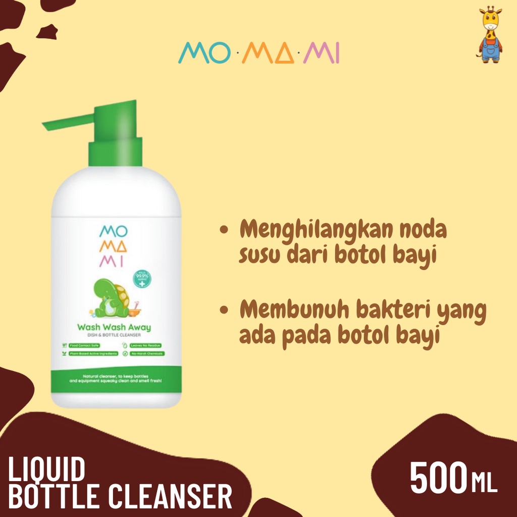 Momami Liquid Bottle Cleanser 500ml