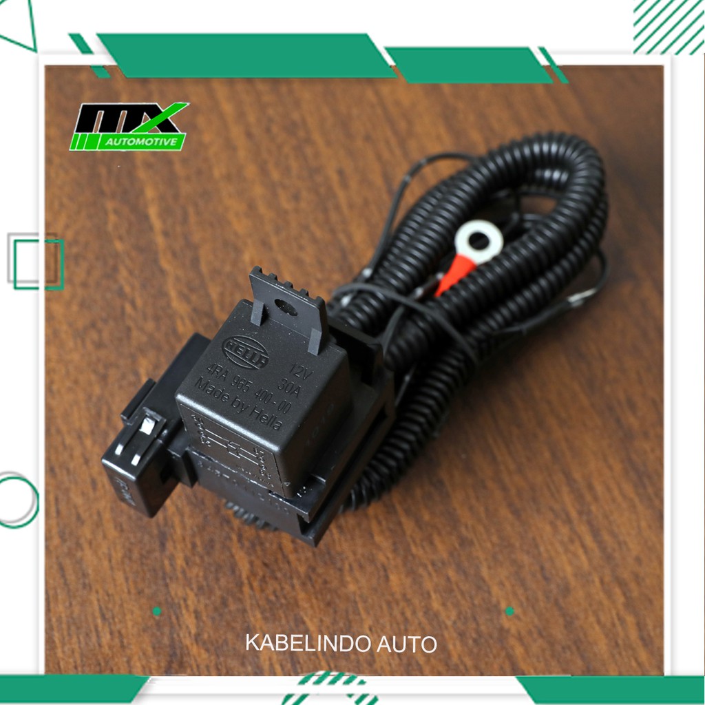 KABEL RELAY SET KABEL UNTUK KLAKSON MOBIL DAN MOTOR HELLA NT SERIES