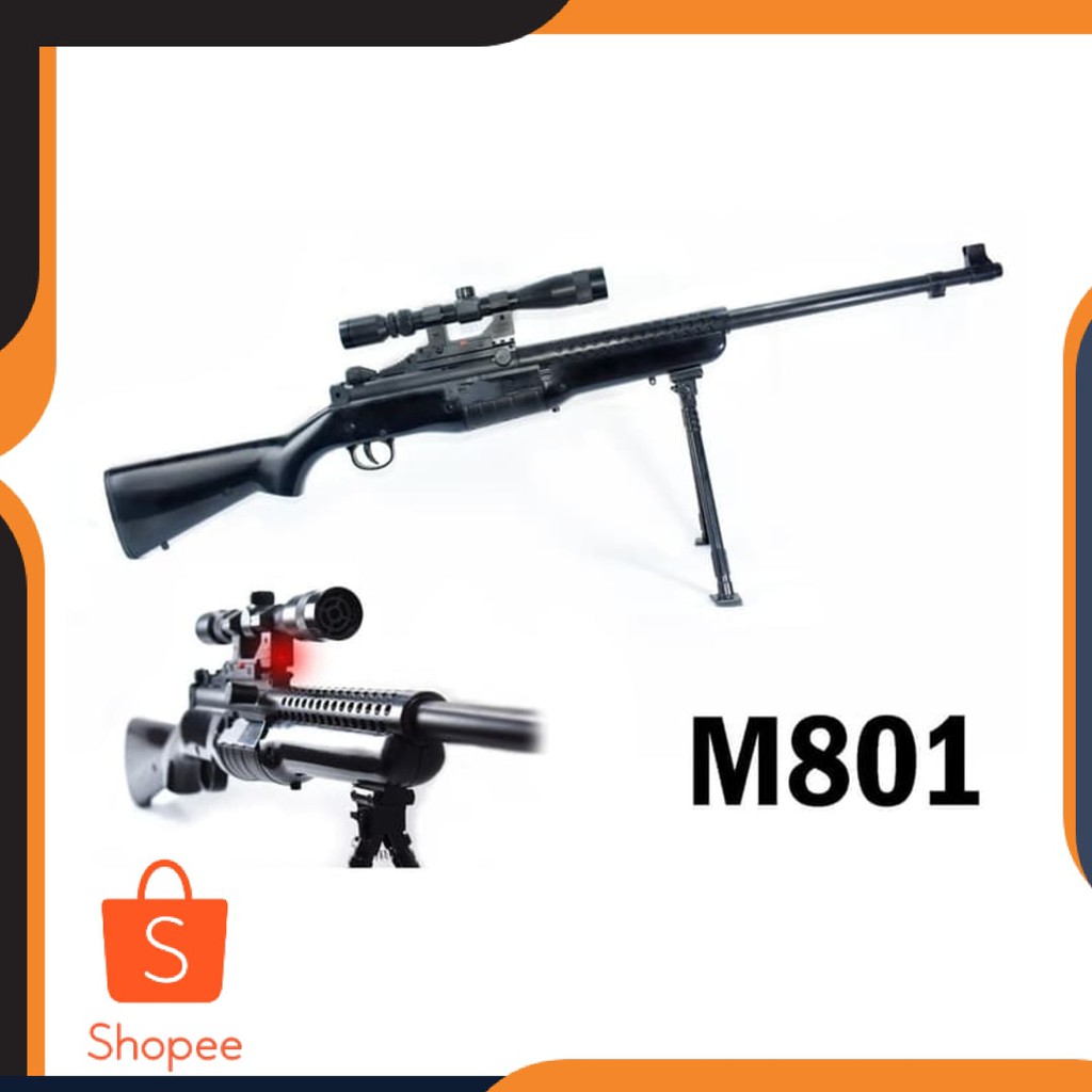 BEST SELLER - MAINAN SENJATA PISTOL KOKANG SNIPER LASER 18+ -M801