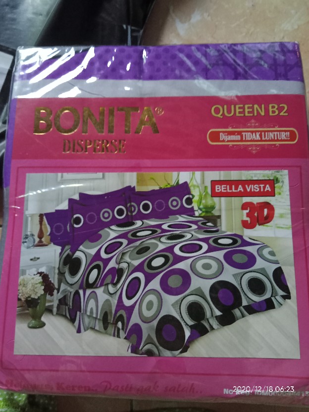 Sprei Bonita 3d Redwood