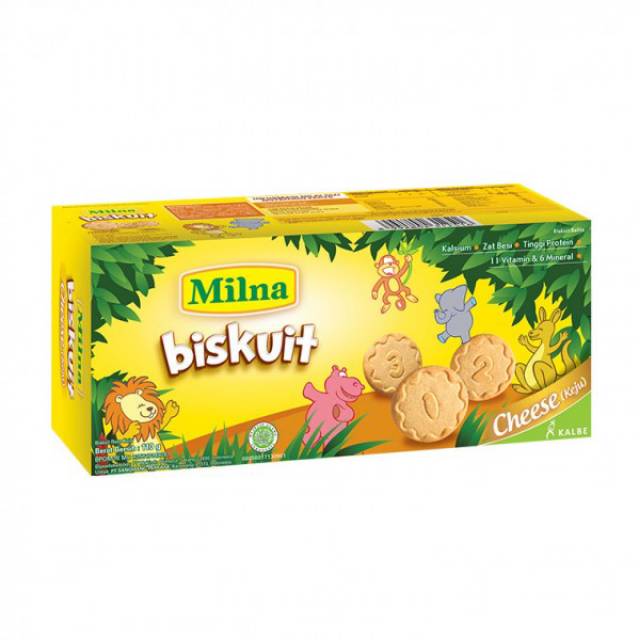 Milna Biskuit Toddler Cheese 110g