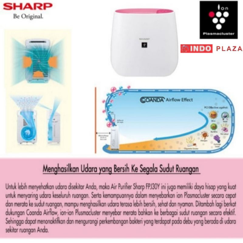 AIR PURIFIER SHARP FP-J30Y 23 M2