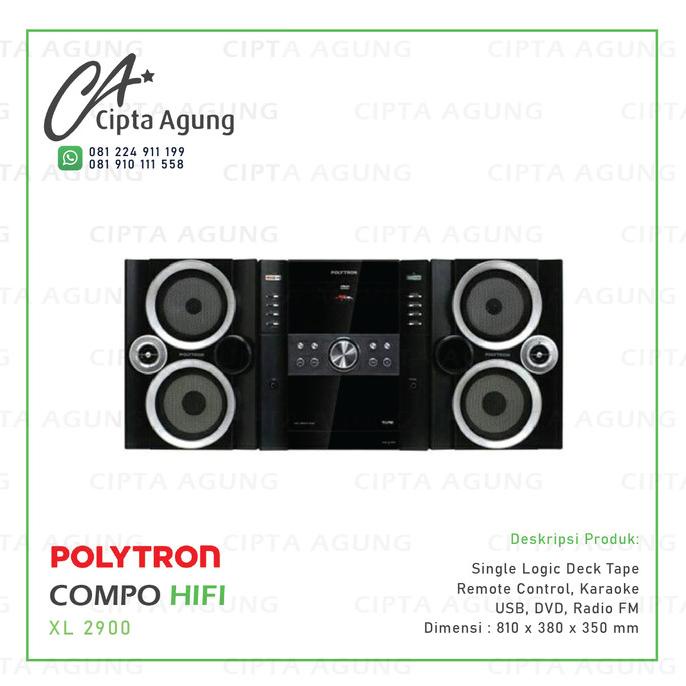 COMPO POLYTRON XL-2900 HIFI USB MOVIE RADIO TAPE DVD ORIGINAL SPEAKER