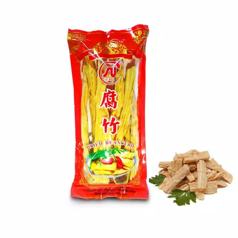 

Kembang tahu stick SU BRAND 120 gram/ Dried bean curd