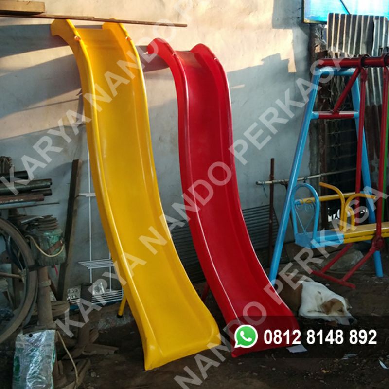 perosotan seluncuran anak perosotan fiber 2.5m