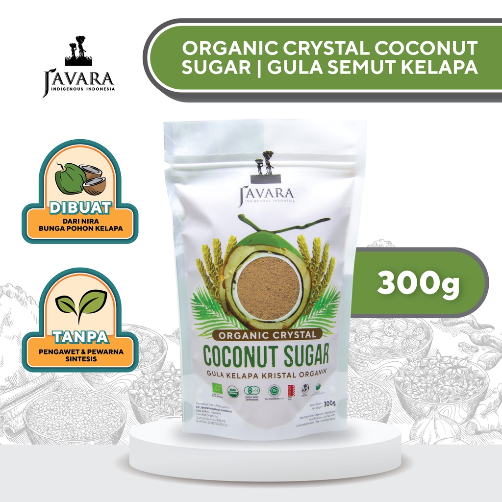 

Javara Coconut Sugar Original 300 g Pouch