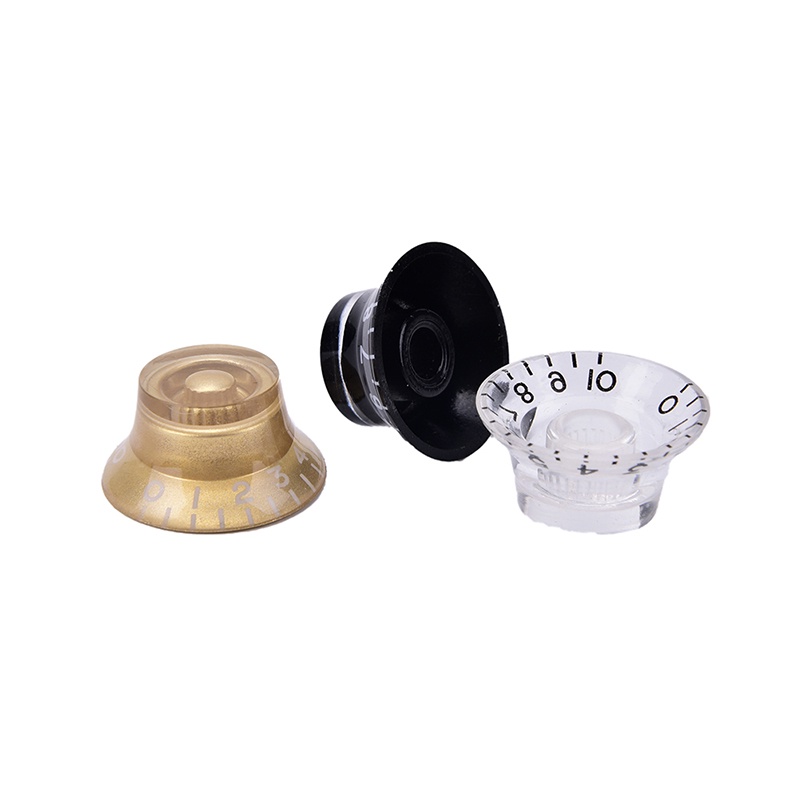 4pcs Knob Kontrol Kecepatan Volume Nada Pengganti Untuk Gitar