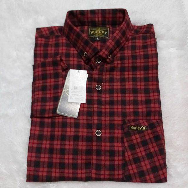 KEMEJA FLANEL/ KEMEJA KOTAK KOTAK/ GROSIR KEMEJA/ KEMEJA LENGAN PANJANG/ KEMEJA HURLEY