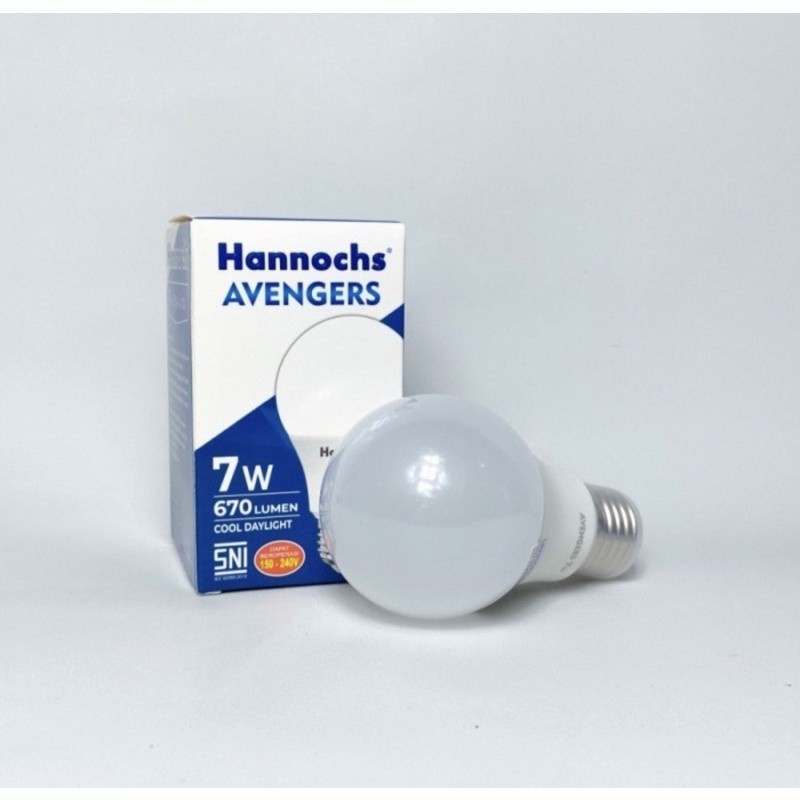 Bohlam LED HANNOCHS AVENGERS 7 W Lampu LED Bulb HANNOCHS AVENGERS 7W