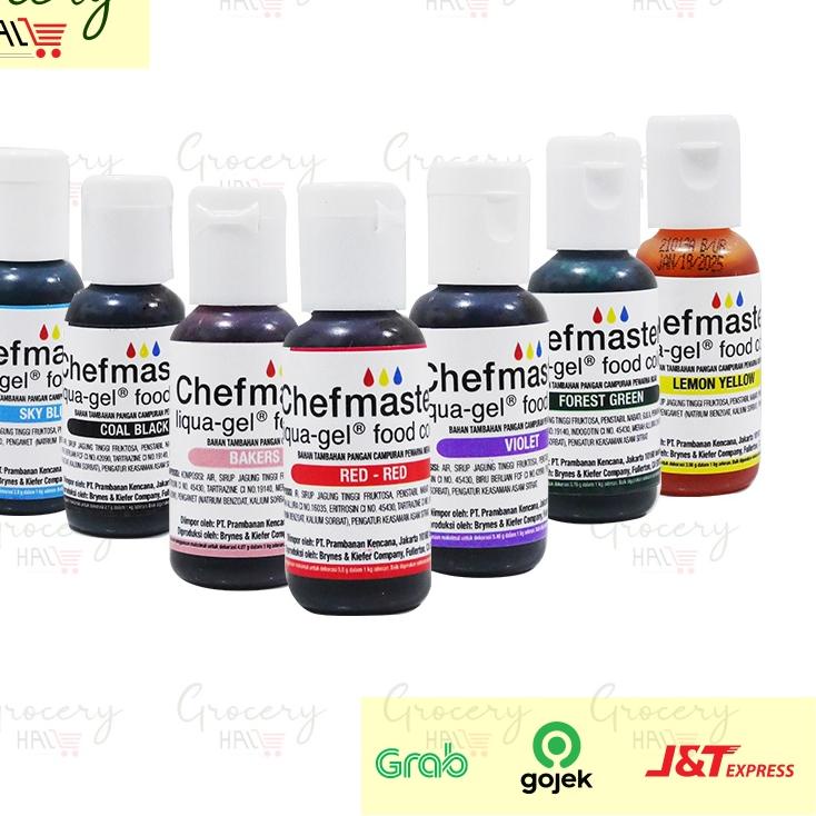 

Terlaris CHEFMASTER LIQUA GEL FOOD COLOR 20 GRAM - Pewarna Makanan !