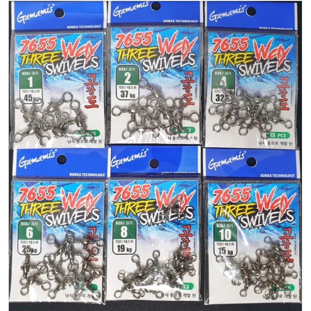 Gamamis 3 way swivel 7655