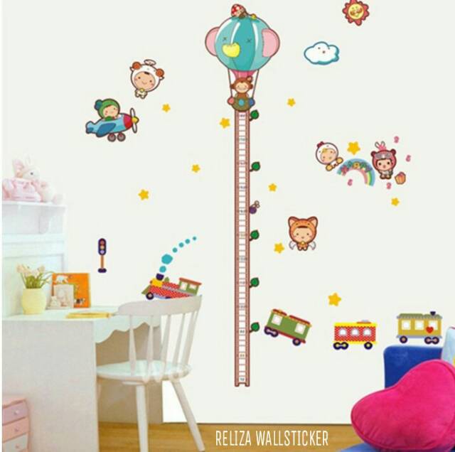 RELIZA WALLSTICKER 60X90 TINGGI BADAN TRANSPORTASI CAR MOBIL N KERETA AY890