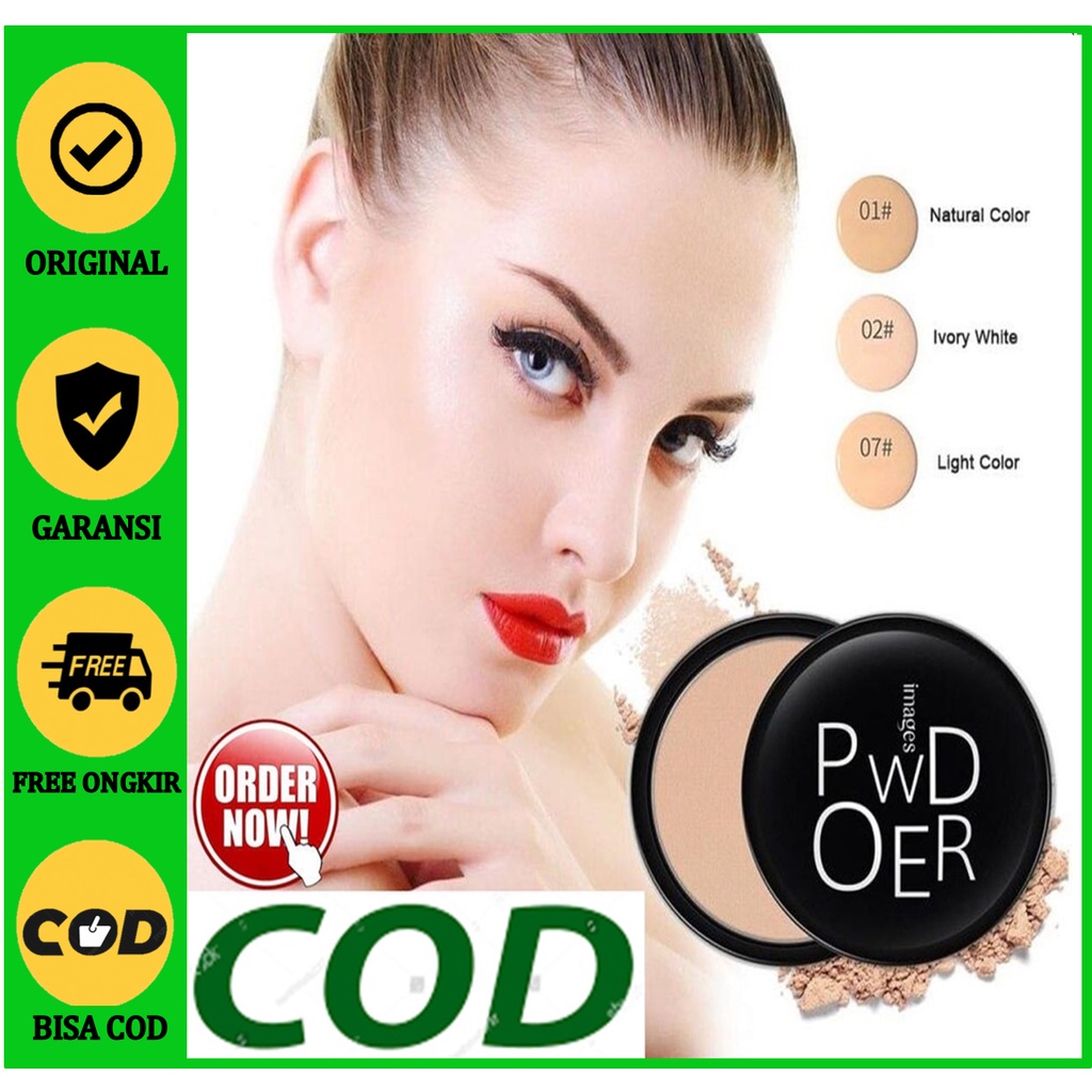 Bedak Glowing Tahan Lama Anti Air Images Professional Compact Powder / Bedak IMAGES Beauty Powder 10