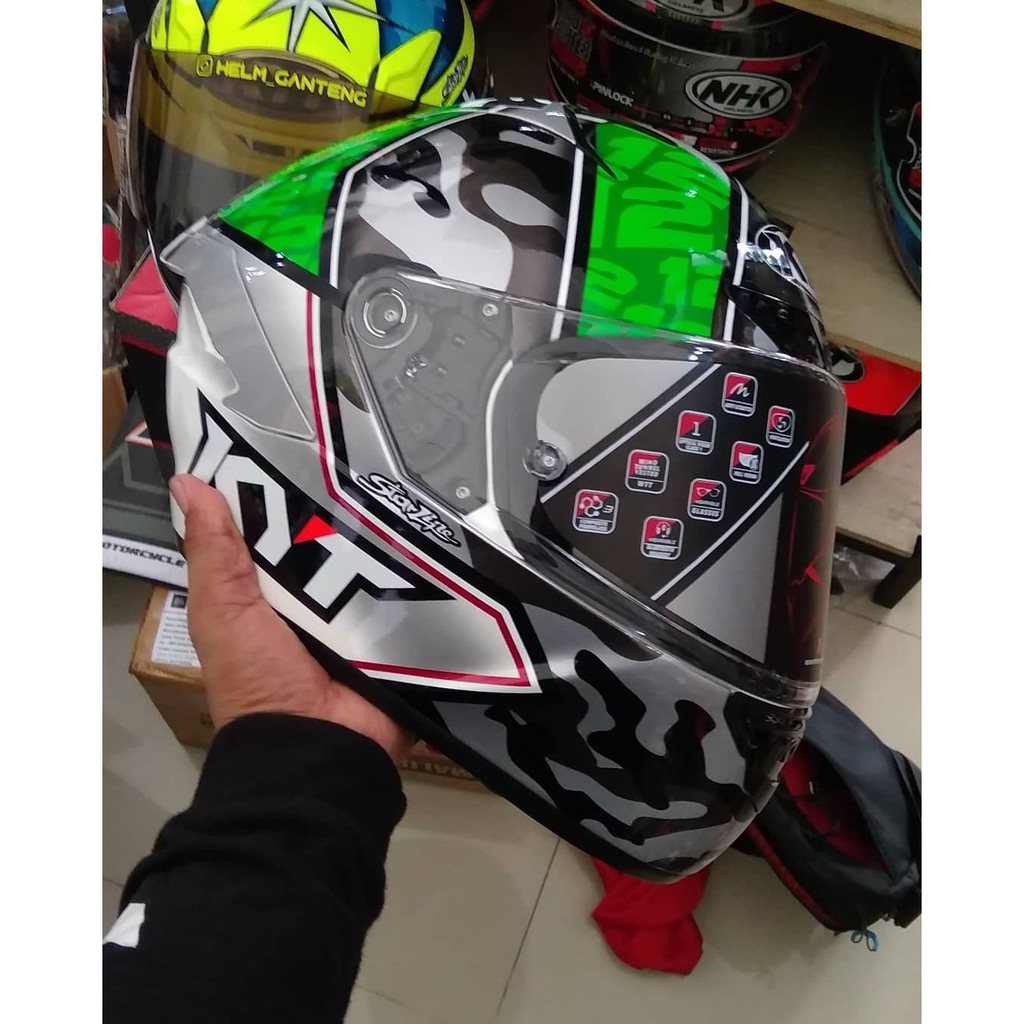 kyt nx-race xavi fores not nfr agv nolan arai shoei