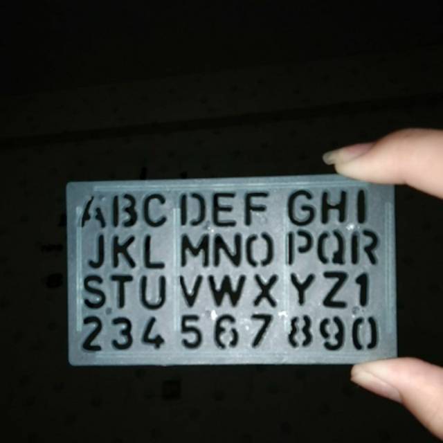 

Penggaris abcd/ penggaris huruf dan angka