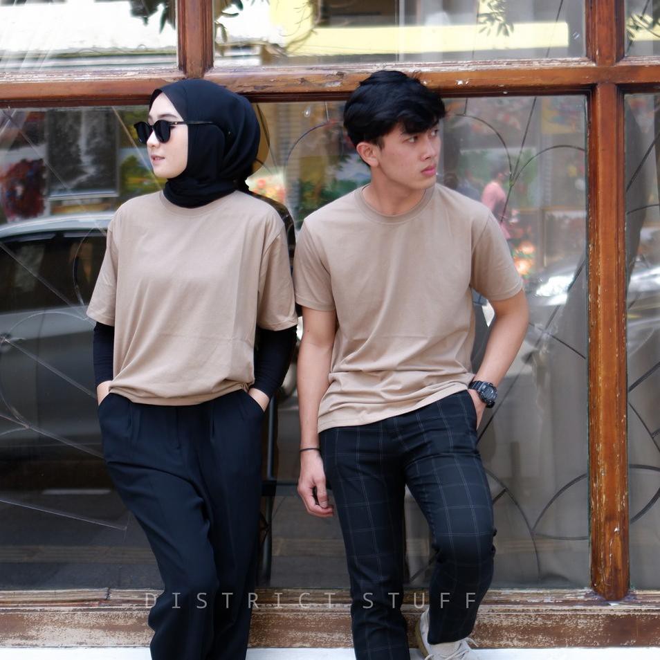 ❉ Kaos Polos Premium Mocca Cream Coklat Tua Coklat Susu Mints ➧