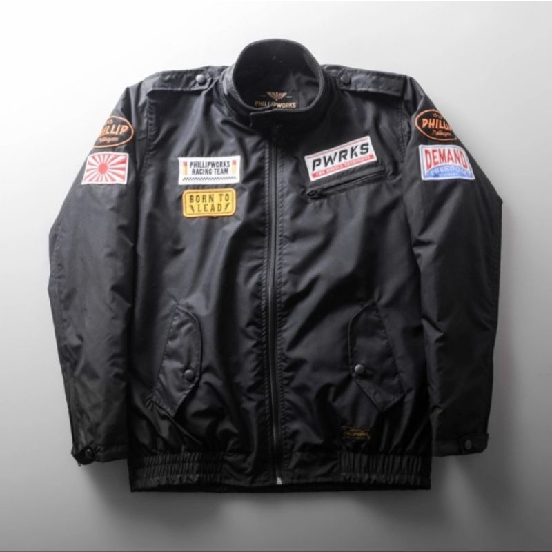 Jaket Motor Phillip Works Kamikaze Ukuran XS