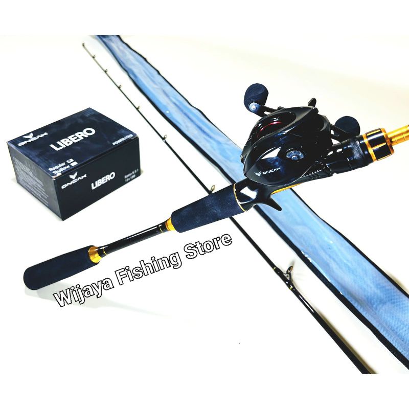 Set Joran BC Casting Oncak Baltic 180 dan Reel BC Oncak Libero FREE PE