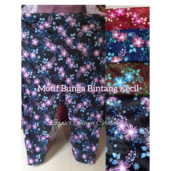 Celamis Jumbo Motif Bunga Bintang Kecil