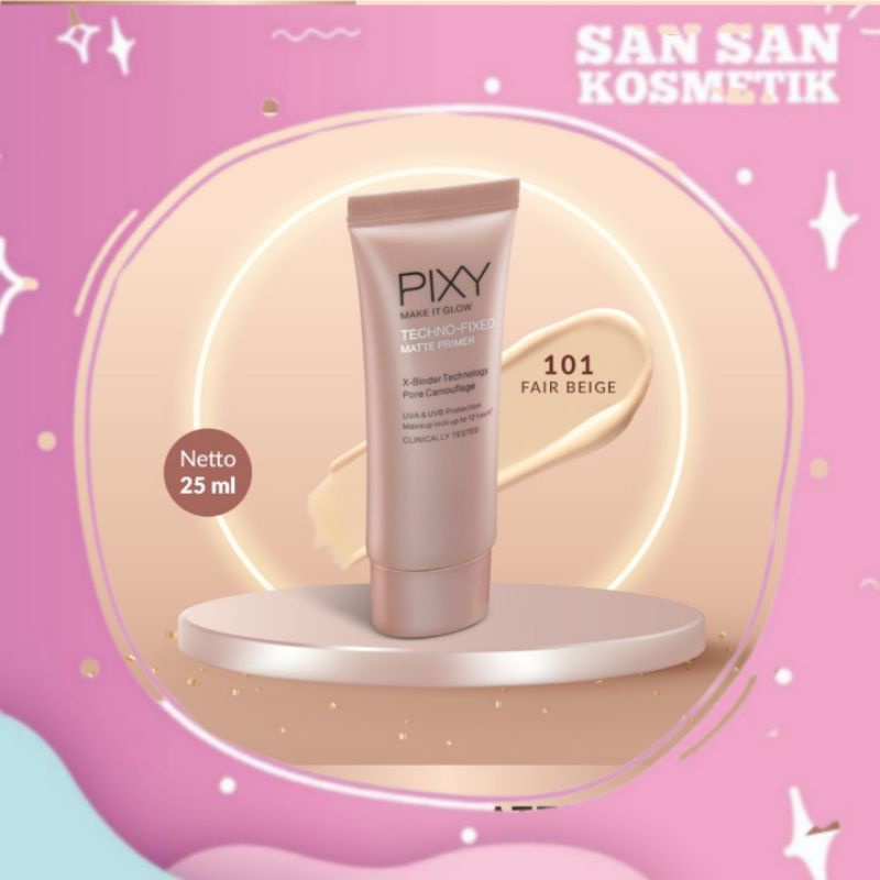 Pixy make it glow techno fixed matte primer