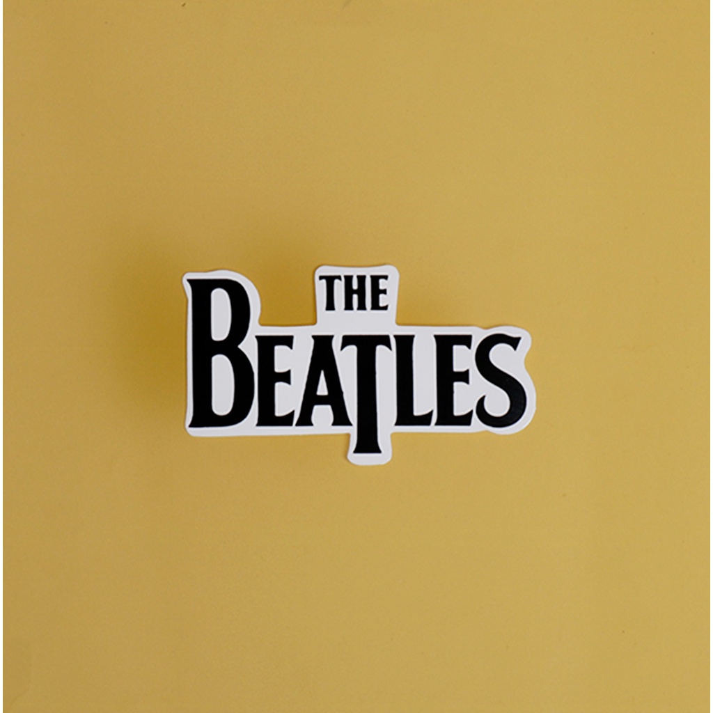 STIKER GRAFTACK - THE BEATLES - STIKER AESTHETIC LAPTOP, AKSESORIS HP, ANTI AIR, MOTIF,HELM.