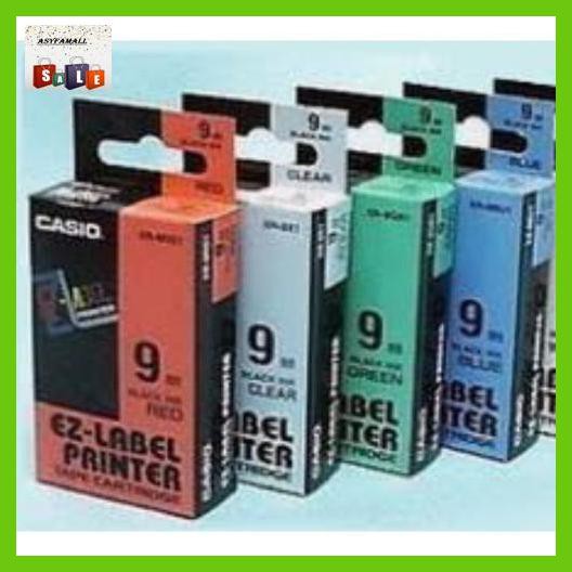 

Silutala- Label Printer Casio 9 Mm - Refill Ez Label Tape -Ori.