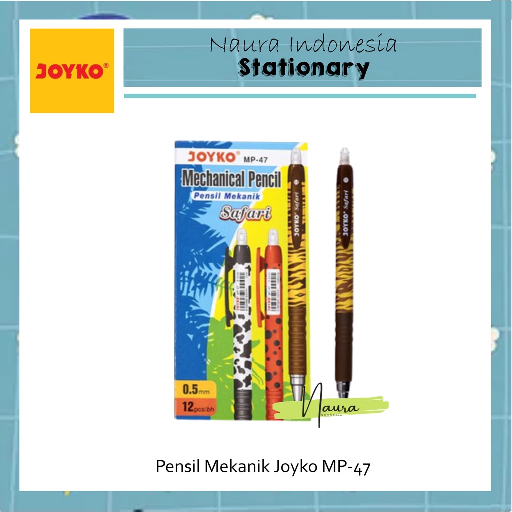 

[1PACK] Pensil Mekanik Joyko MP-47 | Mechanical Pencil Joyko MP-47 | Pensil Mekanik