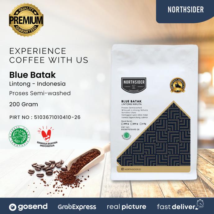 

[ COD ] BIJI KOPI ARABIKA BLUE BATAK SEMIWASHED - NORTHSIDER SMART COFFEE EKSLUSIF Kode 801