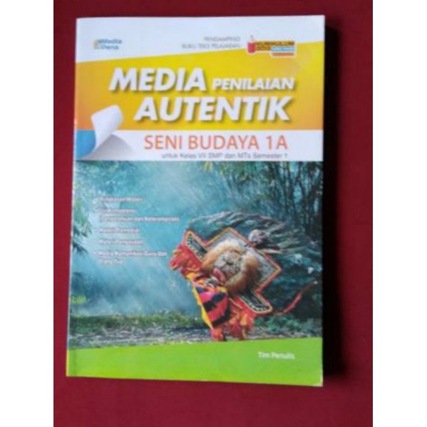 Buku Media Penilaian Autentik MP Seni Budaya 1A SMP Kelas VII Media Pena Tiga Serangkai