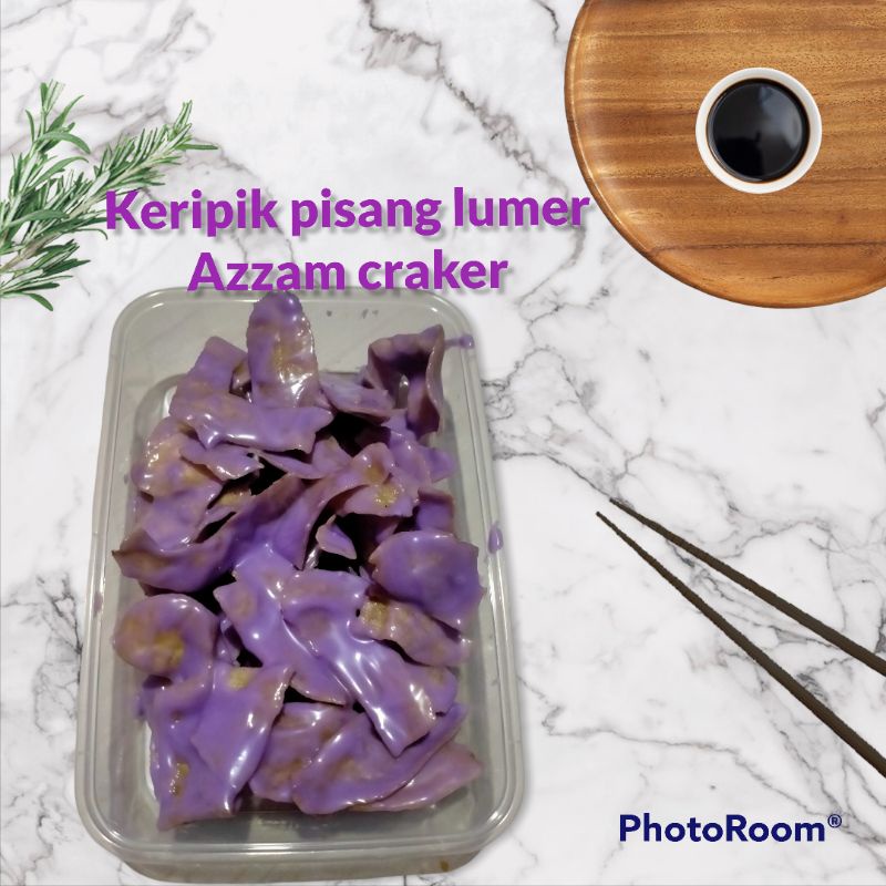 

kripik pisang lumer/banana cracker merk Azzam craker order 10box free 1box